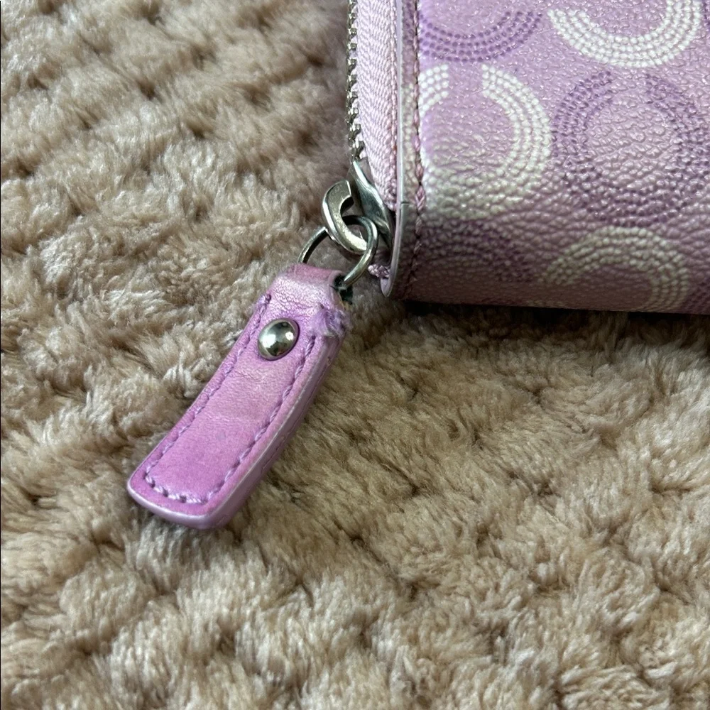 Coach Waverly Zip Around Wallet - Picture 7 of 8